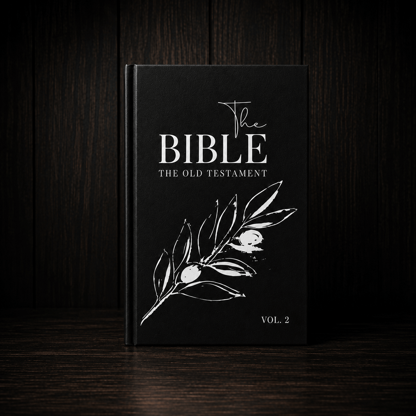 The Complete Bible on Black Paper